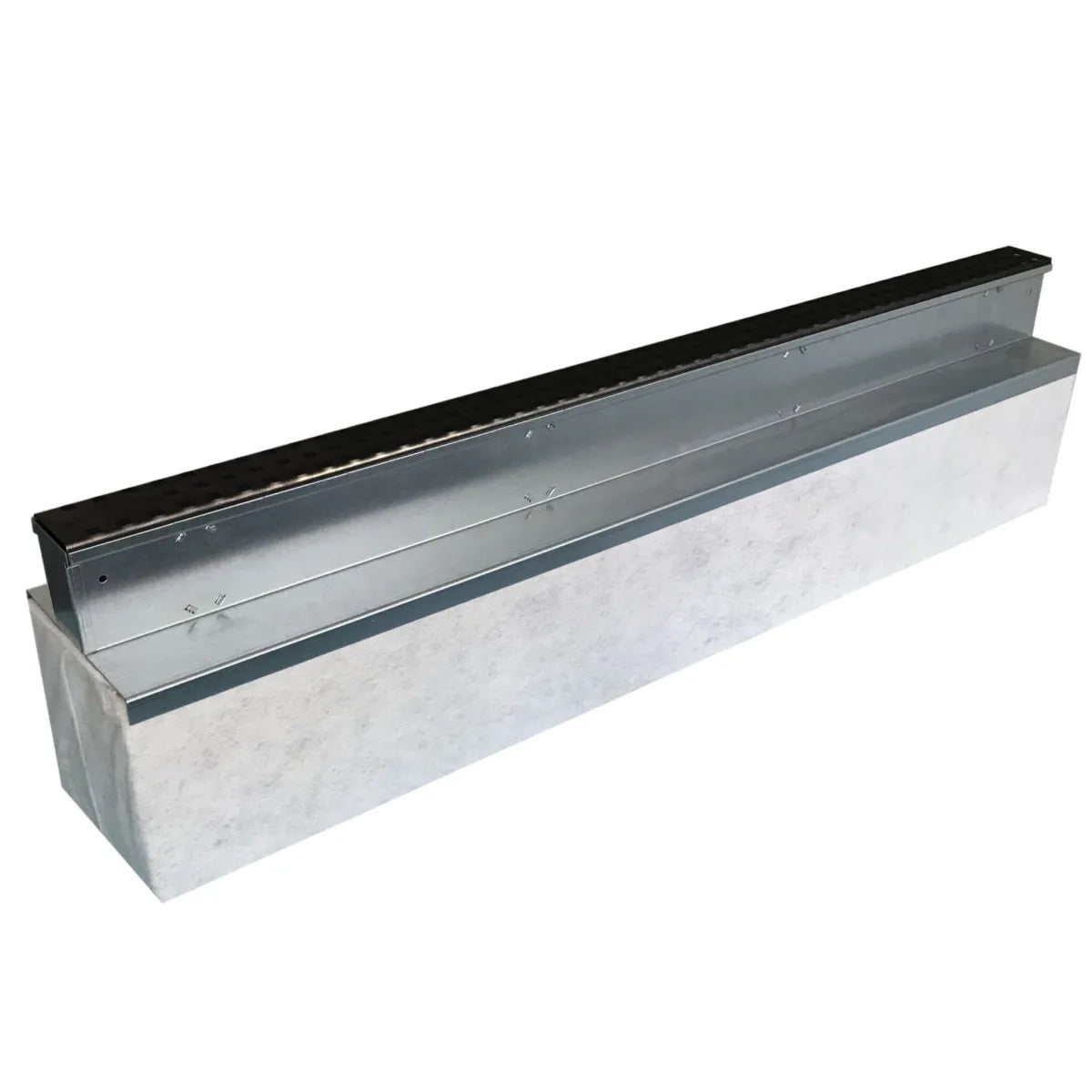 Hydroblob Lijnafwatering Infiltratiesysteem Set LG45 Slimline Grafiet Rooster