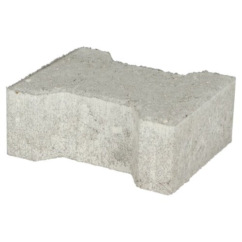 Ecotop Base H-verbandsteen 20x16,4/11,7x8 normaal facet grijs KOMO PL2 20x16,4x8cm
