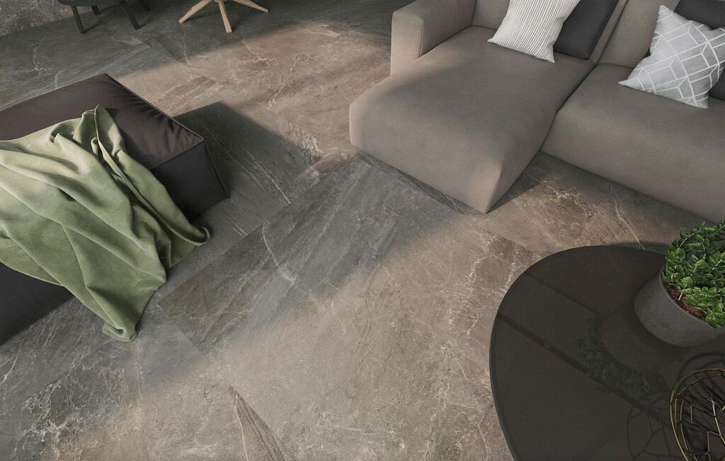 GeoCeramica® Tempo 100x100x4cm Dark Matt MBI keramische tegel
