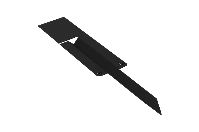 Kantopsluiting Flex Koppelspies 27, Zwart 0,1x27,1x7,5cm