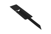 Kantopsluiting Flex Koppelspies 27, Zwart 0,1x27,1x7,5cm