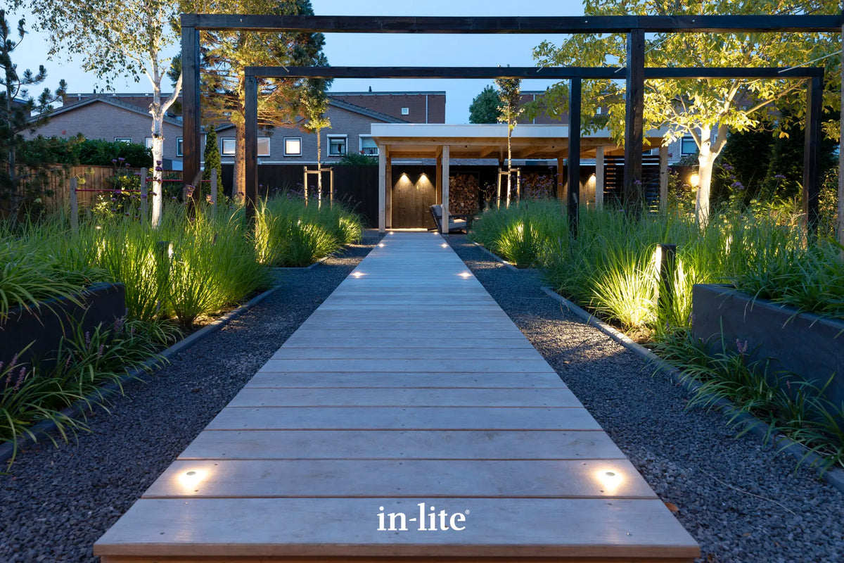 In-Lite Puck 22 LED grondspot 12V - Pearl Grey - Ø 22mm