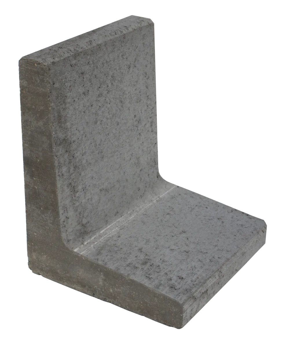 L-Element 40x80x40cm Grijs