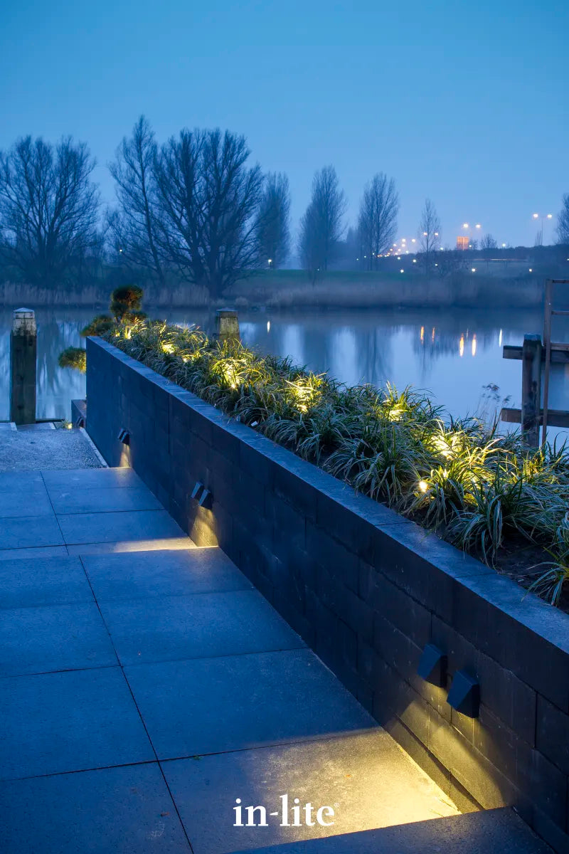 In-Lite Wedge Wall 12V - Dark Grey
