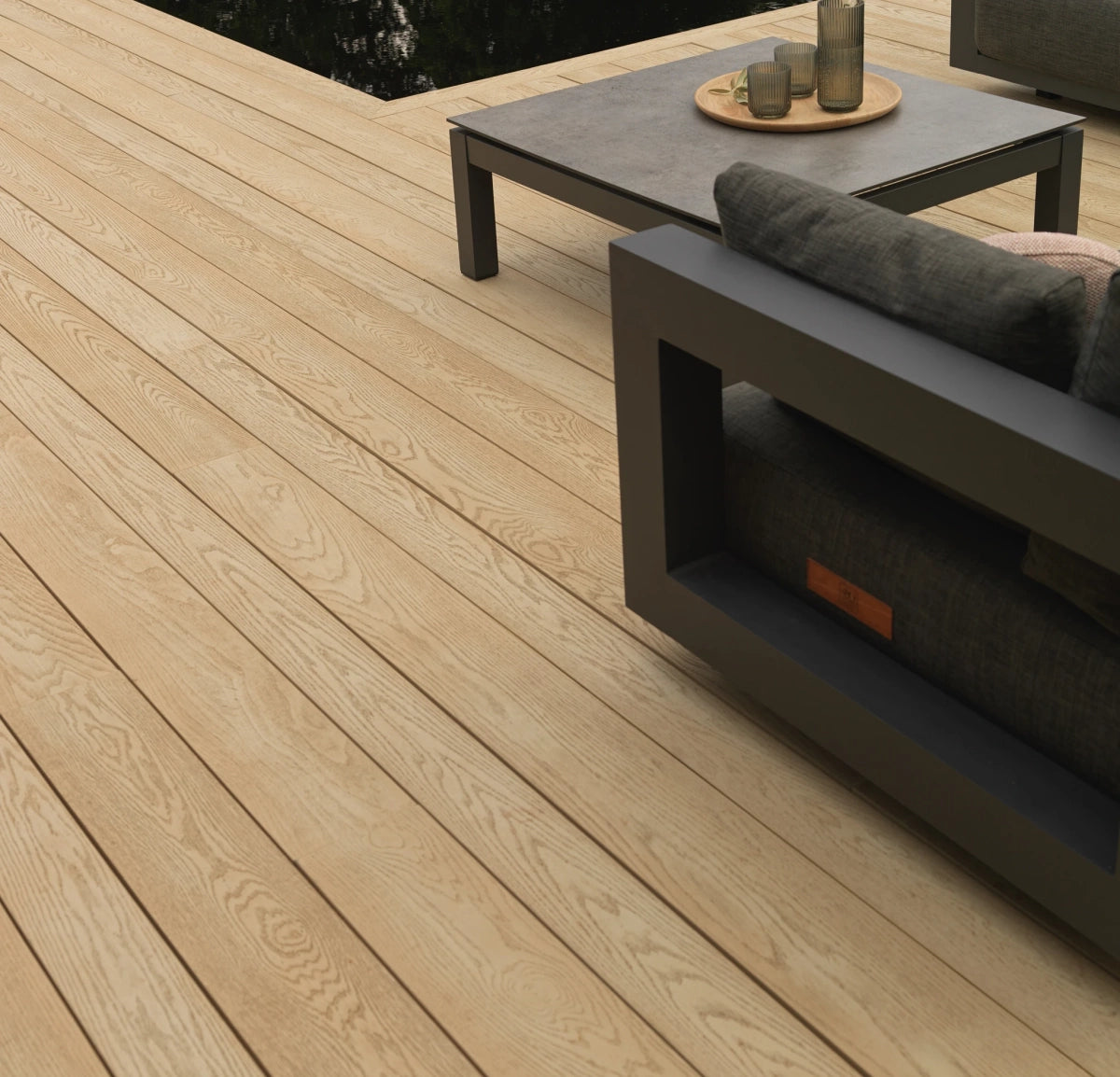 Millboard Enhanced Grain vlonderplank Ashwood 3600x176x32mm