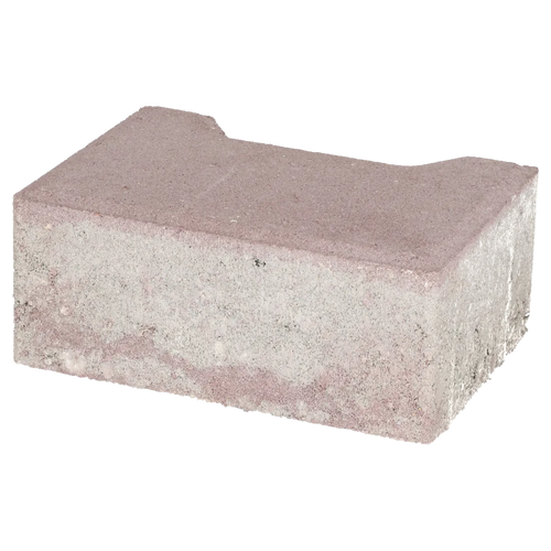 Ecotop Base Randsteen 20x13,4/11,5x8 normaal facet heidekleur KOMO PL2 20x13,4x8cm