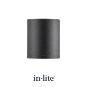 In-Lite Halo Down Wall 12v - Black