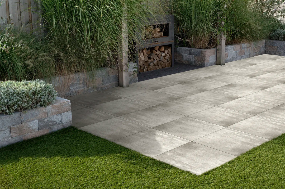 Mondo Facet Frost 60x60x4cm Beige,                                                             Bruin