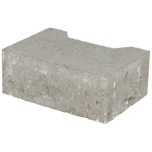 Ecotop Base Randsteen 20x13,4/11,5x8 normaal facet grijs KOMO PL2 20x13,4x8cm