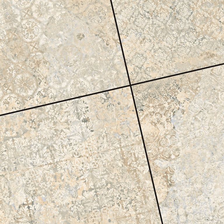 Cerasun catania decor beige 60x60x4cm Redsun keramische tegel