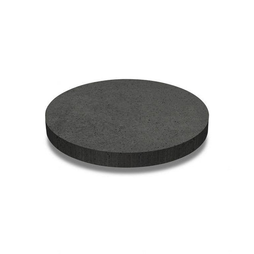 Oud hollandse tegel rond 100x100x7 carbon