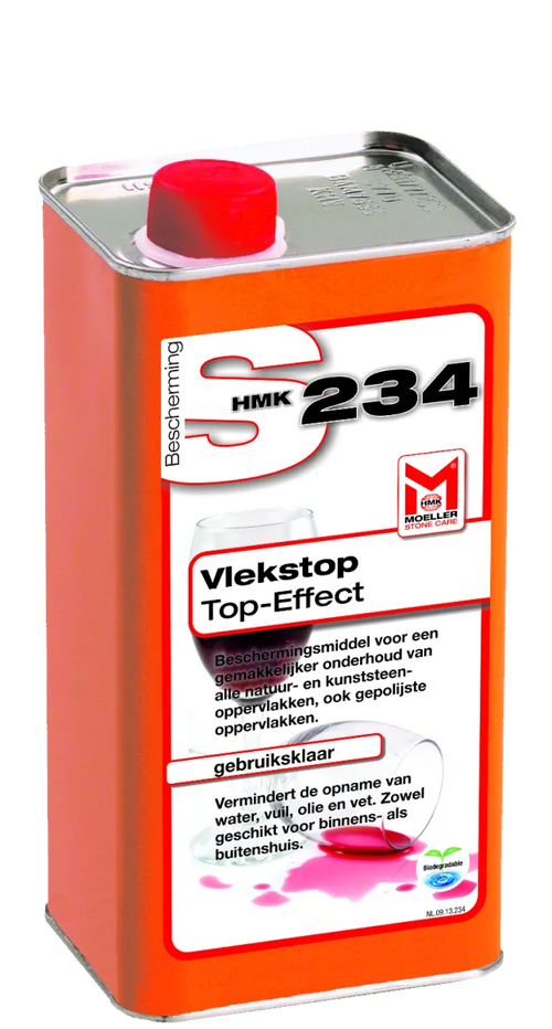 HMK S234 - Vlekstop Kleurloos - Top-Effect - 1Ltr