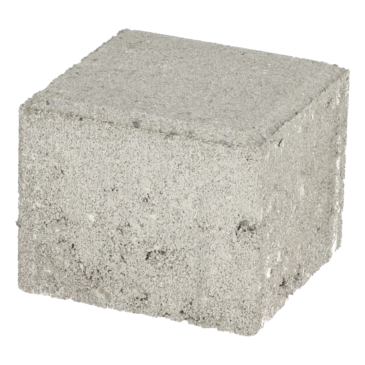 Ecotop Base Halve bss 10,5x10,5x8 normaal facet grijs KOMO PL2 10,5x10,5x8cm