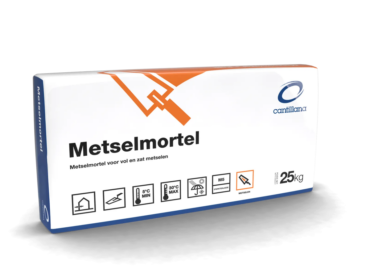 Cantillana Metselmortel 102 M5 A/B PE zak