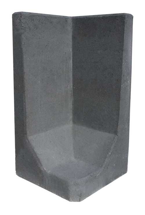 L-Hoekelement 40x80x40cm Antraciet