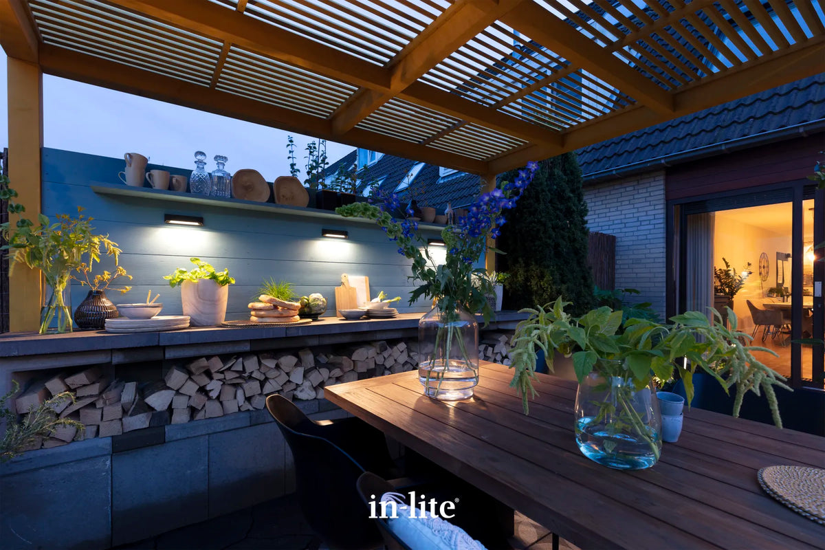 In-Lite Wedge Slim Wall 12V - Dark Grey