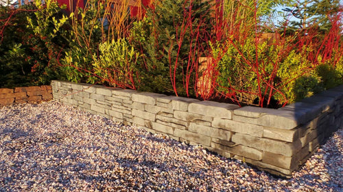Stonewalling Grijs/zwart 43,5x18cm