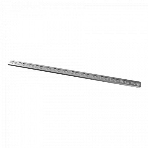 Ultra Drain Silverline Wave Rooster - 1 ds (2 st) Silver 120x10cm