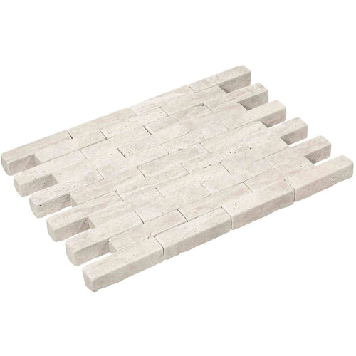Waalformaat Travertin Ivory Cream 20x5x5 cm
