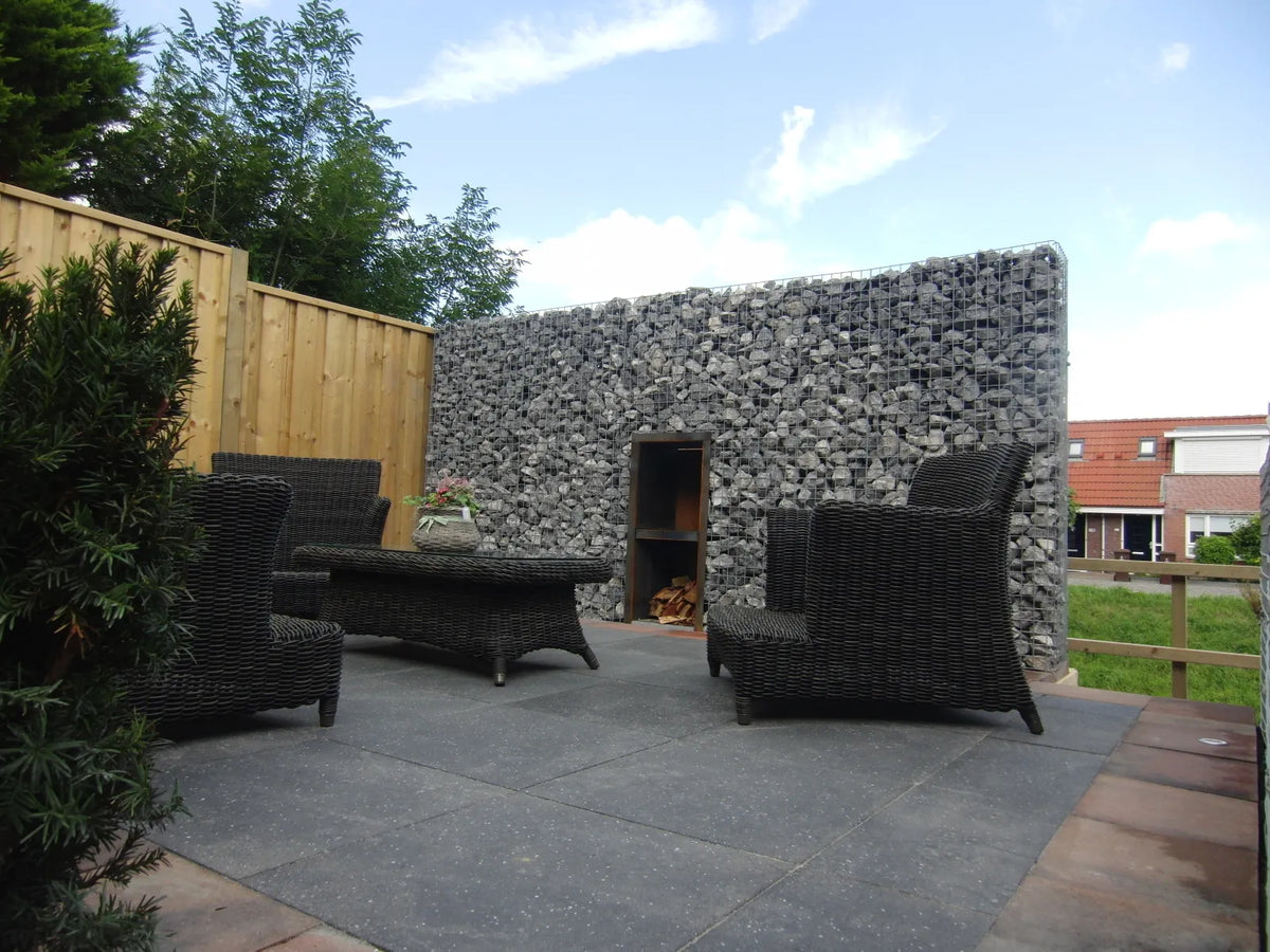 Bouwstaalmat 2x3m 0,4x15x15 Verzinkt