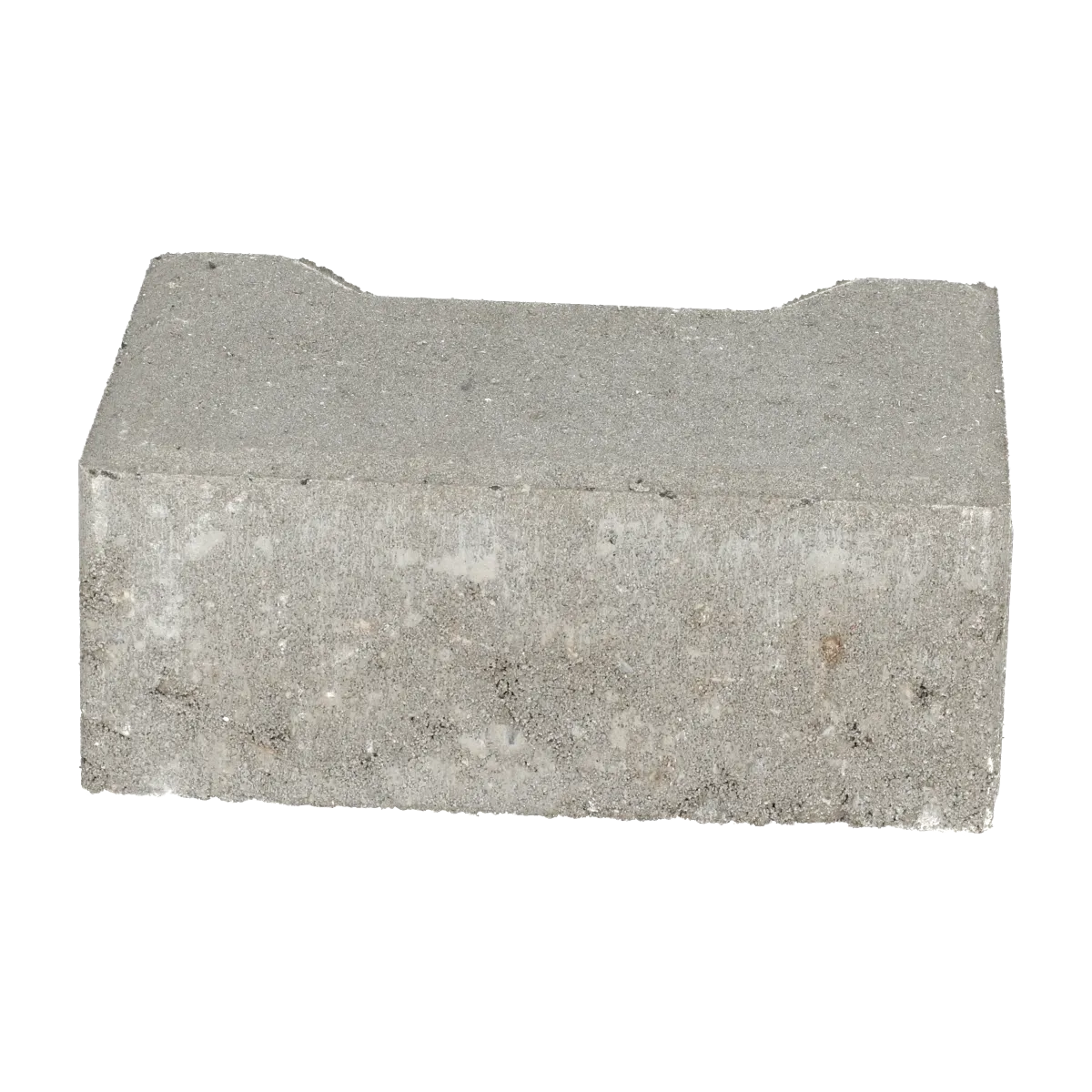 Ecotop Base Randsteen 20x13,4/11,5x8 normaal facet grijs KOMO PL2 20x13,4x8cm Grijs