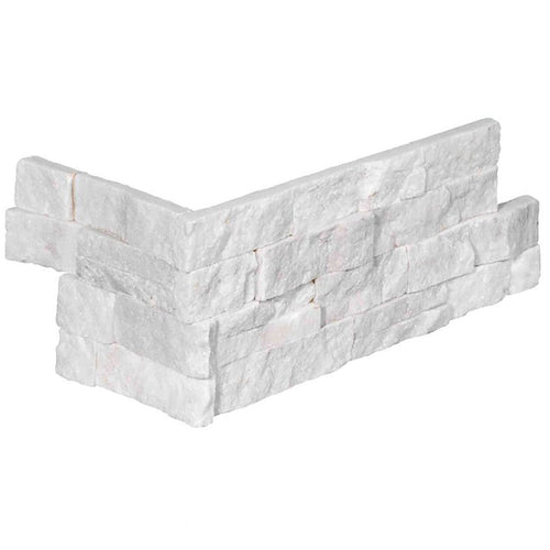Stone Panels Snow White Marble