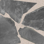 Flagstones Ultra black, ca. 2-3 cm dik