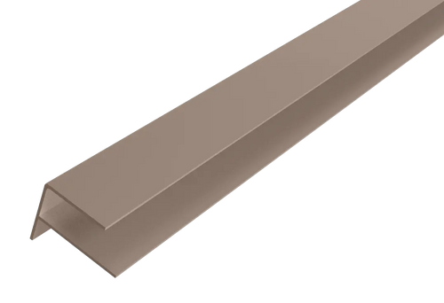 WPC WEO35 Alu F-profiel 65x80mm 300cm Light Grey 6.5x8x300cm