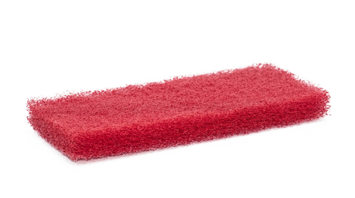 HMK - Schrobpad 11,5x25cm ROOD - set à 5 stuks