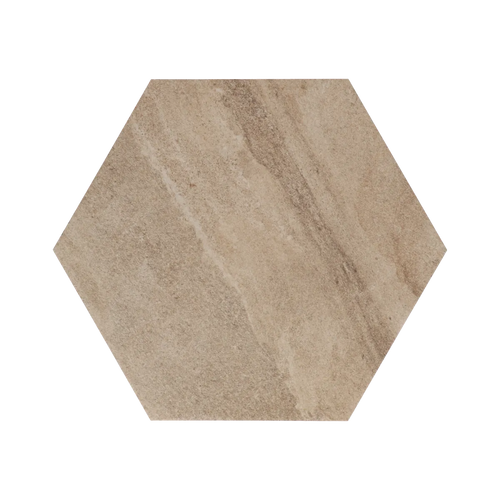 Staptegel Hexagon Cappuccino o 60x52x2cm