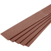 Ecoborder Plank 3 m x 20 cm x 1 cm BROWN