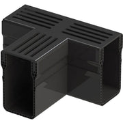 Gardendrain TEE Section Black 65/100 mm