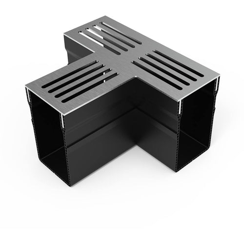 Gardendrain TEE Section RVS-Inox 65/100 mm