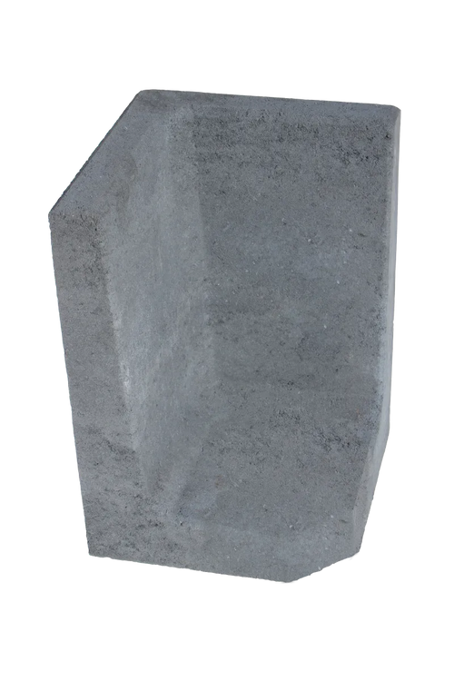 L-Hoekelement Antraciet 40x60x40cm