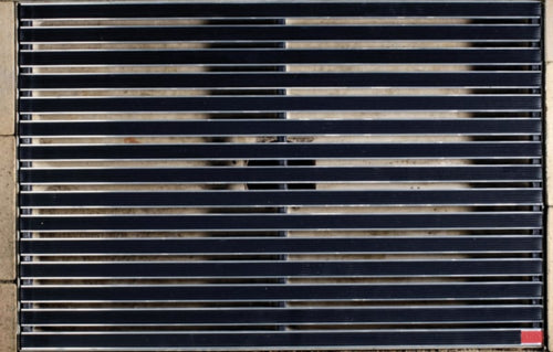 ACO Schoonlopermat rubberstroken 100x50 cm