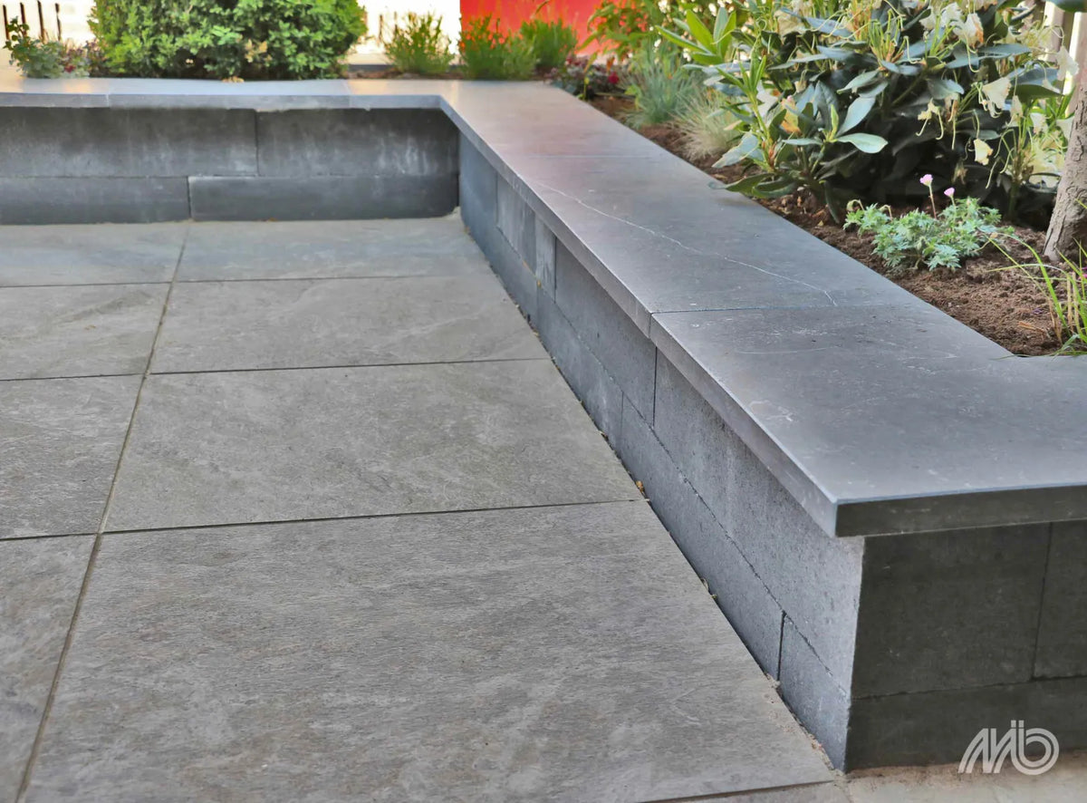 Bluestone VijverrandPrimo 15x3x100cm Blauw,                                                             Grijs