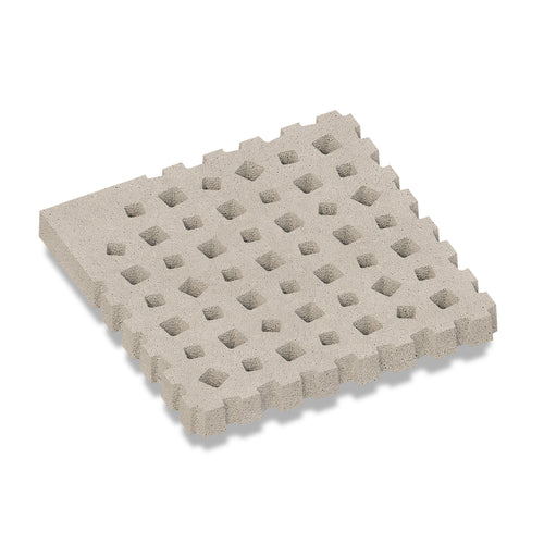 Oud Hollandse tegel Weave 100x100x10 cm Binnenhoek Greige