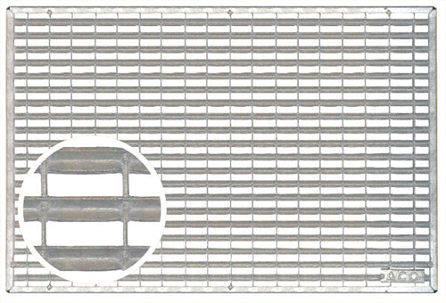 ACO Schraaprooster tbv schoonloper 100x50 cm