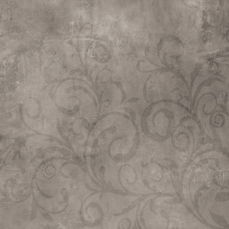 Kera Twice 60x60 Fiammato Gris Decor Excluton keramische tegel