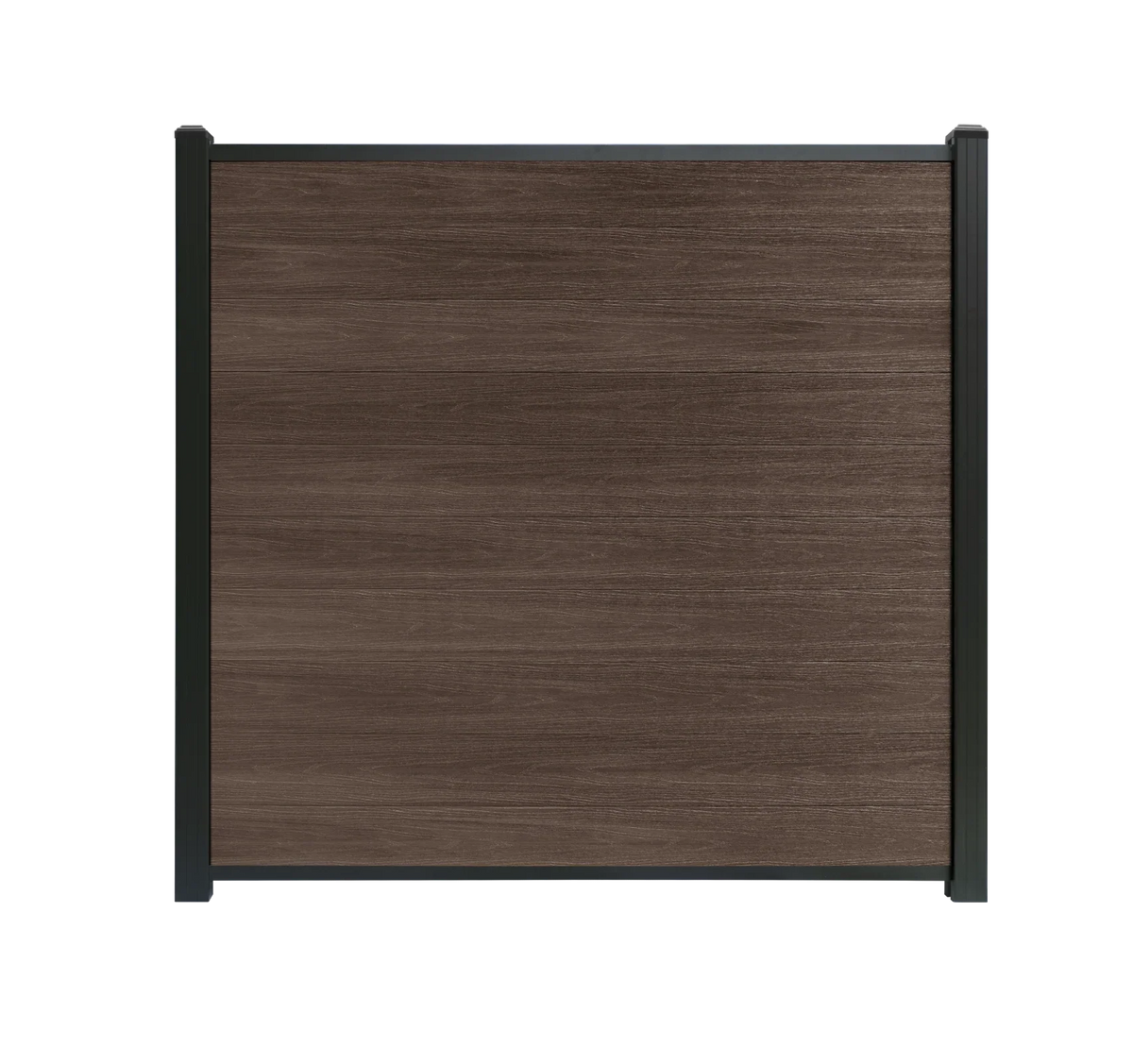 Composiet schutting Walnoot Highlander composiet schuttingen