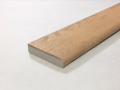 Millboard Bullnose Board Golden Oak 3600x150x32mm