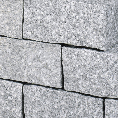 Stapelblokken Castle Rock – Graniet Lichtgrijs Classic 40x20x20cm