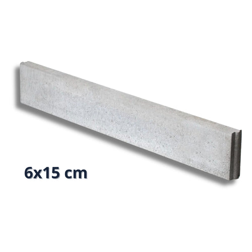 Opsluitband grijs 6x15x100