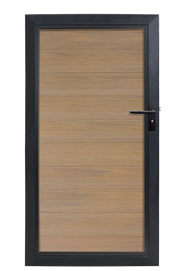 Composiet Tuindeur Teak