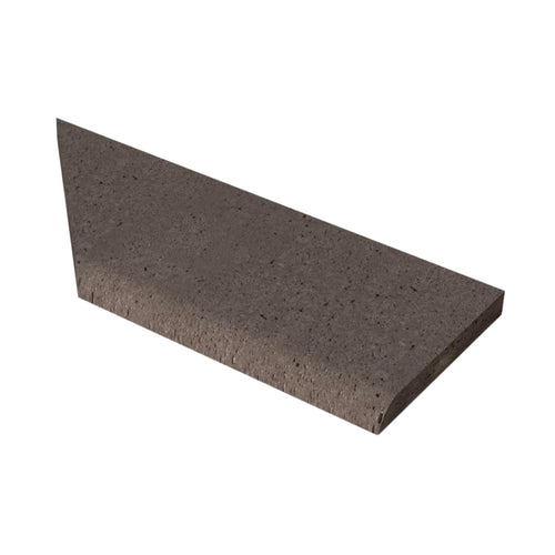 Schellevis Oudhollands Zwembadrand Taupe Hoek Links 100/ 40x5x100cm