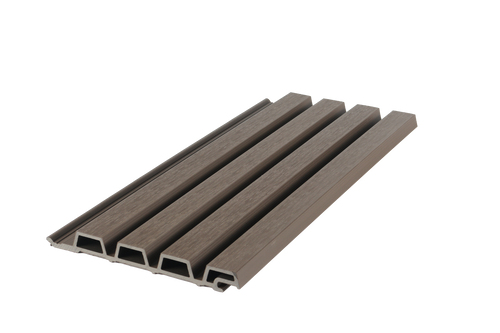 Composiet gevelbekleding Rhombus Walnoot