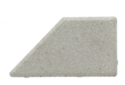 Ecotop Base Kepersteen 8cm tbv 21x10,5 normaal facet grijs PL3 17,5x10,5x8cm