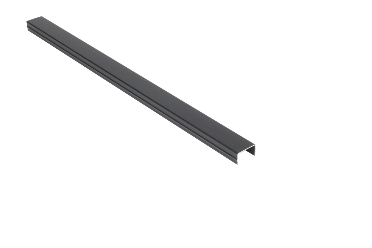 Aluminium composiet schutting paal compleet