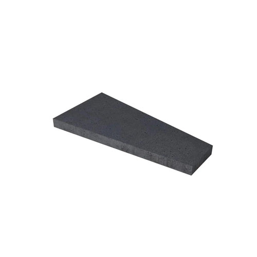 Schellevis Oudhollands trapezium tegel Antraciet 120x60/30x8cm 120x60x8cm