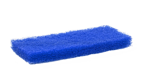 HMK - Schrobpad 11,5x25cm BLAUW - set à 5 stuks